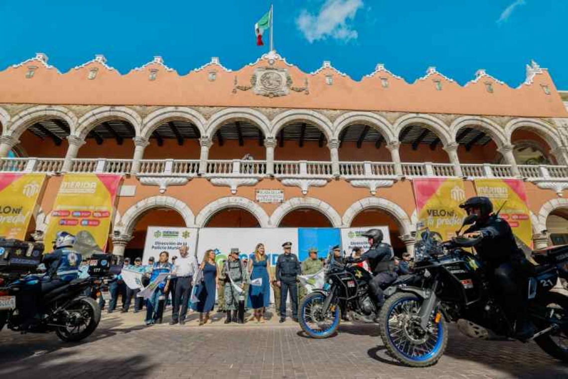 Declara Cecilia Patrón a Mérida lista y segura para la Semana Mayor