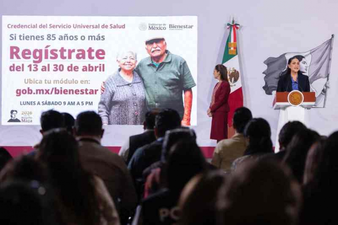 INICIAN CREDENCIALIZACION DIGITAL DEL 13 AL 30 DE ABRIL CON LAS PERSONAS MAYORES DE 85 AÑOS.