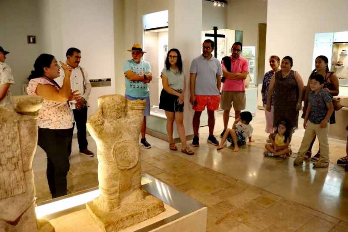 ACERCAN PATRIMONIO A TODAS LAS EDADES CON CARTELERA GRATUITA EN EL GRAN MUSEO DEL MUNDO MAYA