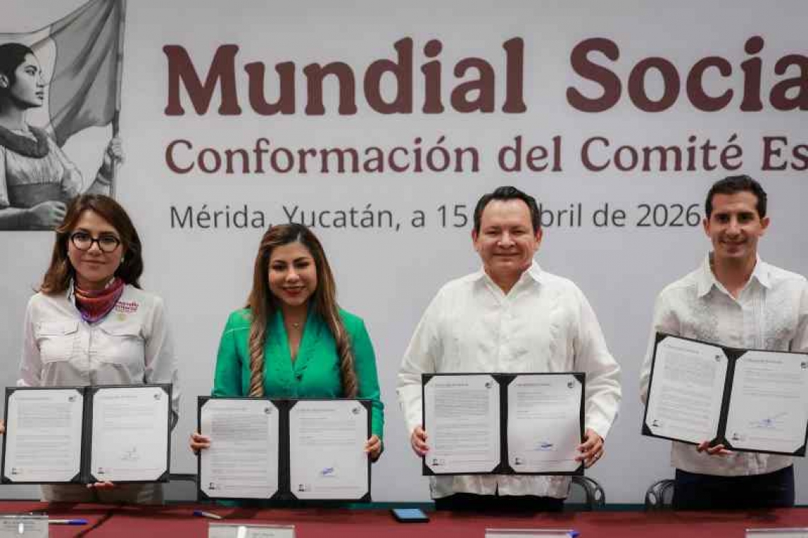 YUCATÁN SE SUMA AL MUNDIAL SOCIAL 2026.