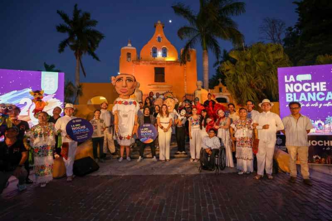  PRESENTA EL PROGRAMA DE ACTIVIDADES DE LA VISPERA Y LA NOCHE BLANCA MAS DE 5 KILOMETROS DE ARTE Y CULTURA.