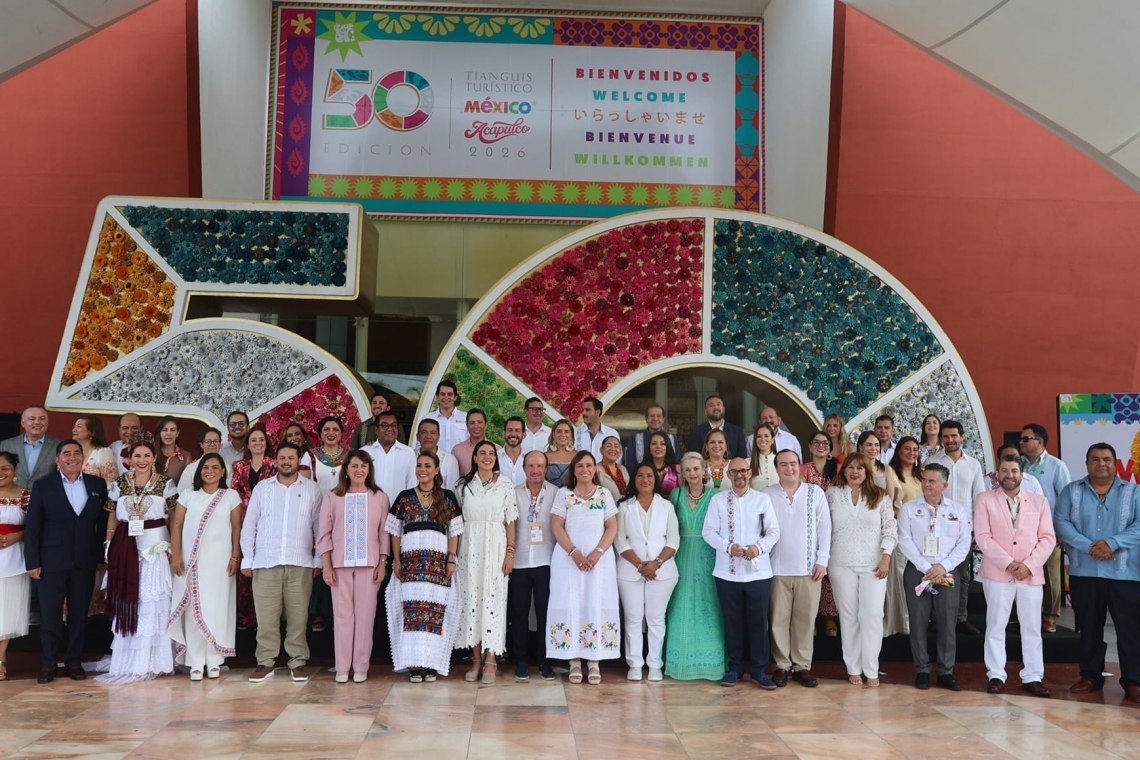 YUCATÁN PRESENTE EN EL TIANGUIS TURÍSTICO PRESENTE MÉXICO 2026.