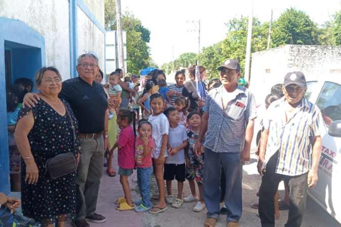 LA CNC YUCATAN APOYA A LOS NIÑOS Y NIÑAS DEL CAMPO