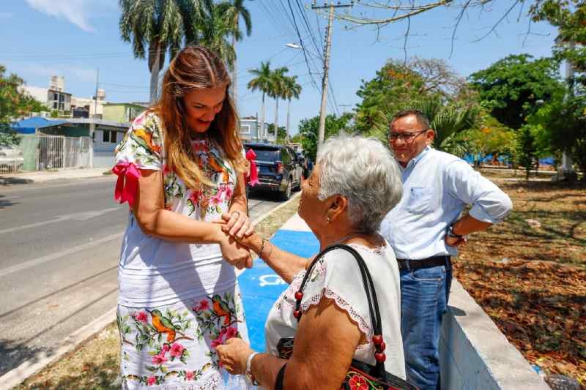 MERIDA ES UNA CIUDAD INCLUSIVA, CONSTRUYE MAS RAMPAS DE ACCESO EN LOS PARQUES.