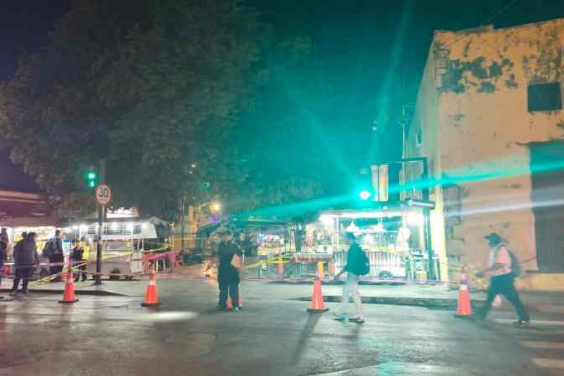 ATACAN CON CUCHILLO A UN TAQUERO DEL CENTRO DE MERIDA.