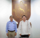 EL LÍDER CAMPESINO JUAN MANUEL MEDINA CASTRO APOYO LA FERIA DE LAS SEMILLAS DE ESPITA