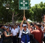 EL LÍDER CAMPESINO JUAN MANUEL MEDINA CASTRO APOYO LA FERIA DE LAS SEMILLAS DE ESPITA