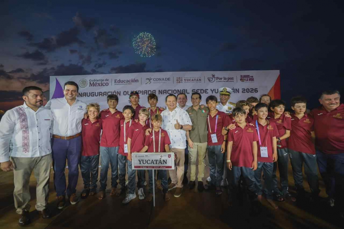 YUCATAN INAUGURA COMPETENCIAS DE VELA DE LA OLIMPIADA NACIONAL CONADE 2026
