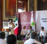 IMPULSA CECILIA PATRON FINANCIAMIENTO SOSTENIBLE PARA PRESERVAR CUXTAL Y EL FUTURO DE MERIDA.