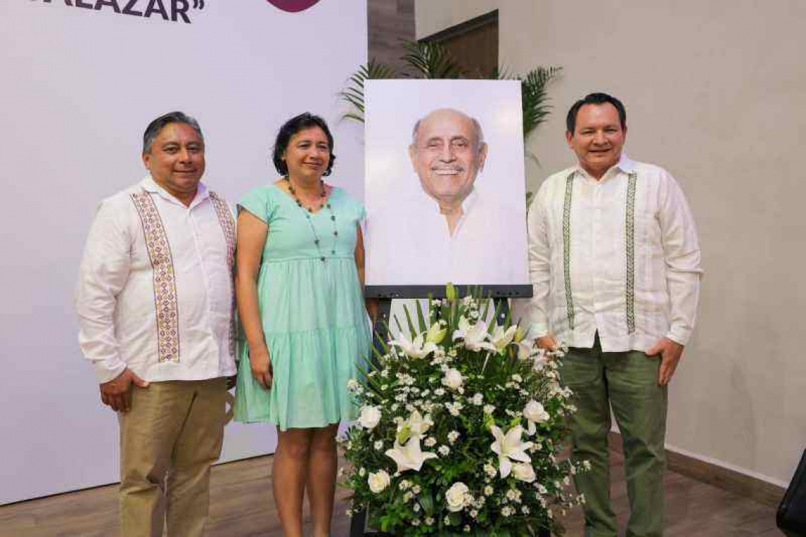 GOBIERNO DEL ESTADO DISTINGUE LA TRAYECTORIA DEL PROFESOR ROGER HERVE AGUILAR SALAZAR.