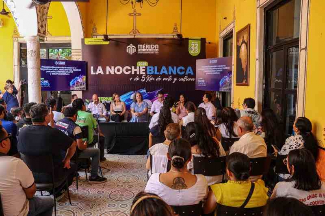 ARTE MODA Y GASTRONOMIA SE DARAN LA MANO EN LA NOCHE BLANCA