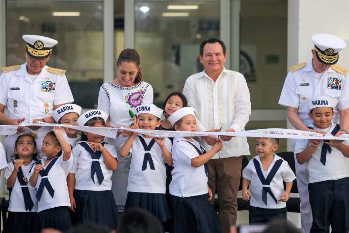 AMPLIAN SERVICIOS DE SALUD CON NUEVO HOSPITAL GENERAL NAVAL DE YUCATÁN.