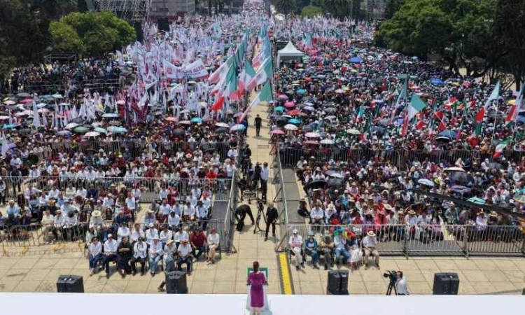 MÉXICO YA CAMBIÓ, NADA NI NADIE VA A DETENER LA TRANSFORMACIÓN”: PRESIDENTA CLAUDIA SHEINBAUM EN INFORME A DOS AÑOS DEL TRIUNFO DEL SEGUNDO PISO DE LA CUARTA TRANSFORMACIÓN AL QUE ASISTIERON 850 MIL MEXICANAS Y MEXICANOS