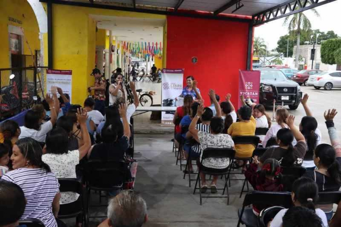 CONCLUYE INTALACION DE COMITES CIUDADANOS EN LOS 45 CENTRO LIBRE DE YUCATAN.