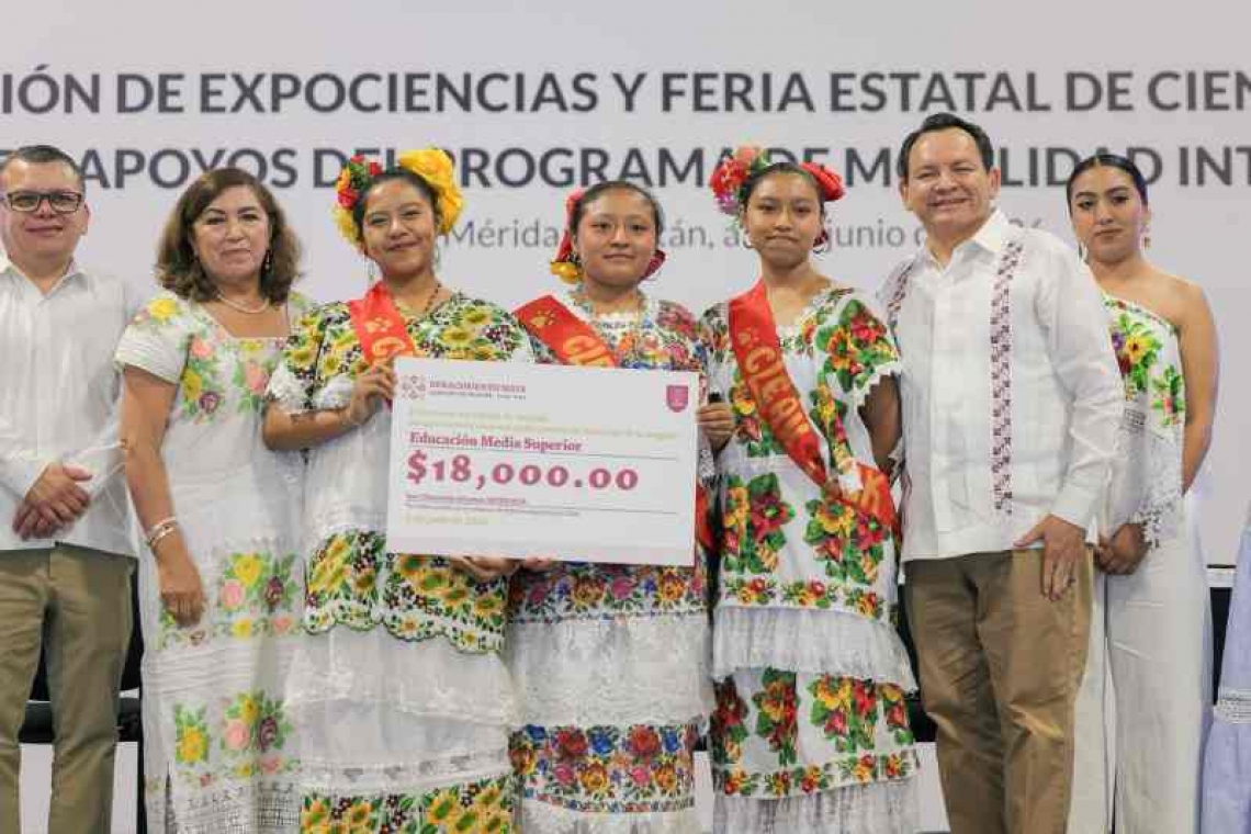     APUESTA YUCATAN POR LA CIENCIA, LA INNOVACION Y LA FORMACION INTERNACIONAL DE SUS ESTUDIANTES.