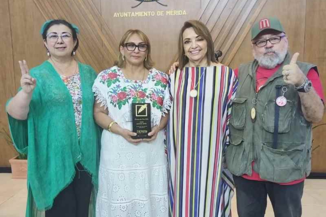 GALARDON, “LA PLUMA DE ORO” A PERIODISTAS DE LARGA TRAYECTORIA EN YUCATAN.