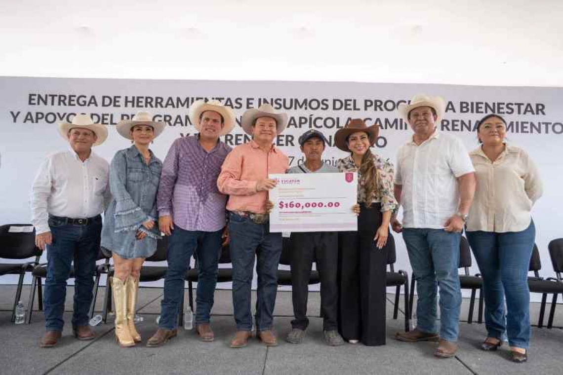 RENACE EL CAMPO CON APOYO A PRODUCTORES DEL ORIENTE DEL ESTADO.