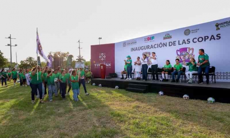 INICIAN COPAS DEL MUNDIAL SOCIAL CON PARTICIPACIÓN INCLUYENTE EN YUCATÁN.